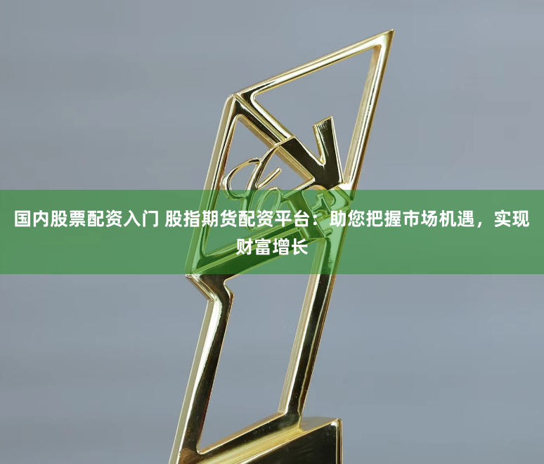 国内股票配资入门 股指期货配资平台：助您把握市场机遇，实现财富增长